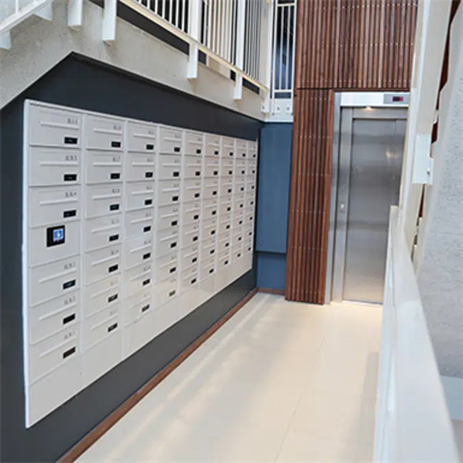 Electronic mailbox, e-Line (711W-GM)
