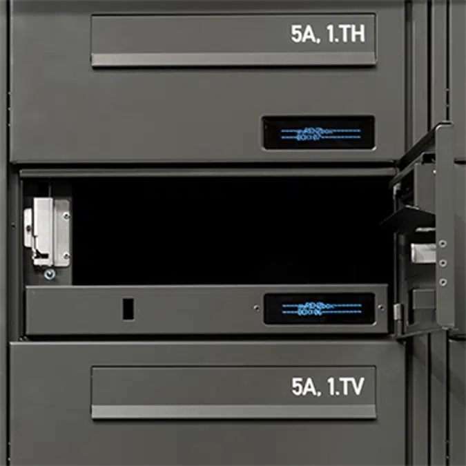Electronic mailbox, e-Line (711W-GM)