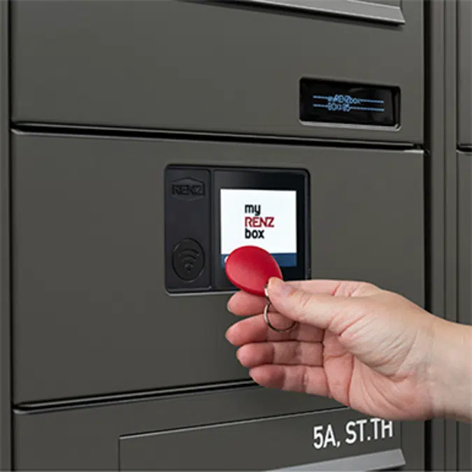 Electronic mailbox, e-Line (711W-GM)