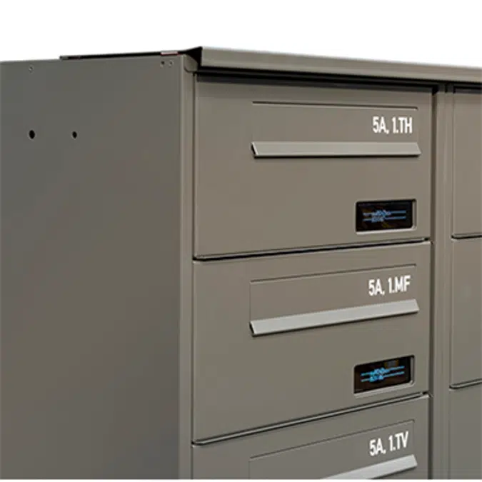 Electronic mailbox, e-Line (711W-GM)