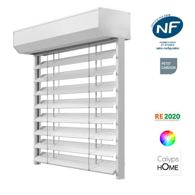 Volet Roulant Rénovation Visio Brise-Soleil Orientable Référence