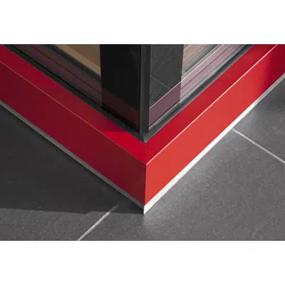 Image for UNILUX OpenView - wood-alu all-glass corner