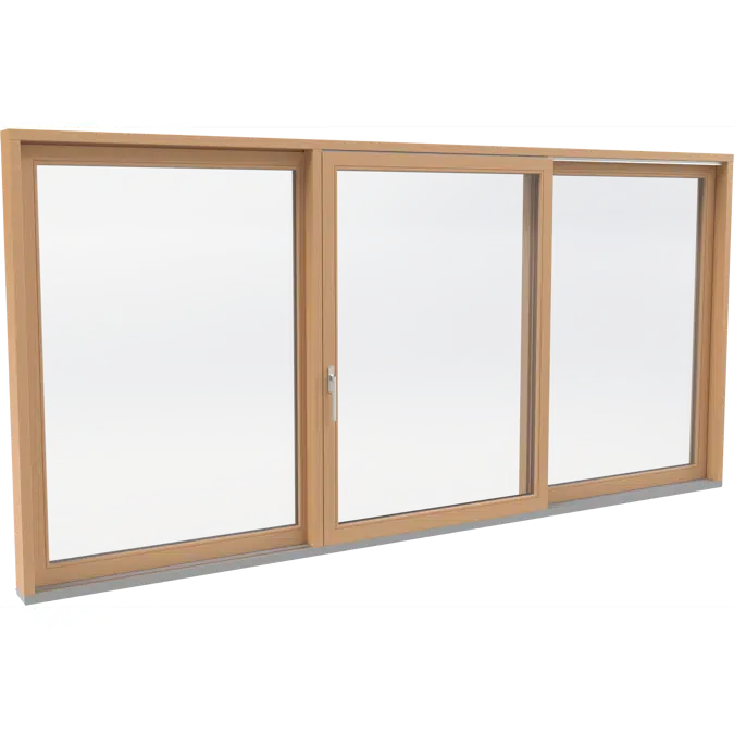 UNILUX - wood-alu lift & slide door, Scheme G2