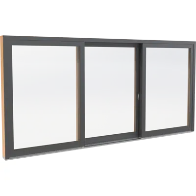 Imagem para UNILUX - wood-alu lift & slide door, Scheme G2}