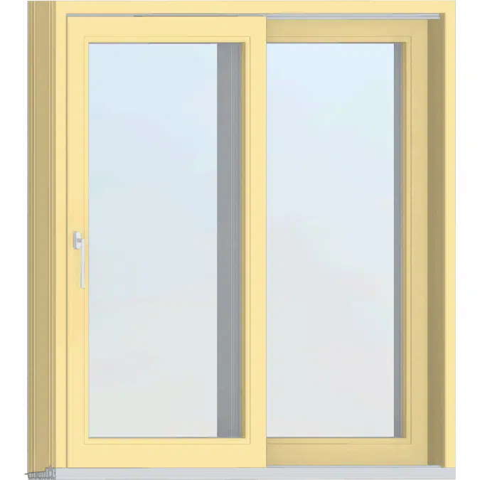 UNILUX - wood-alu lift & slide door, Scheme A