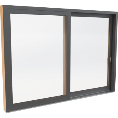 Imagem para UNILUX - wood-alu lift & slide door, Scheme A}