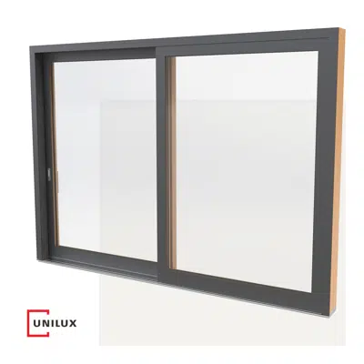 Image for Wood-alu lift & slide door, Scheme A