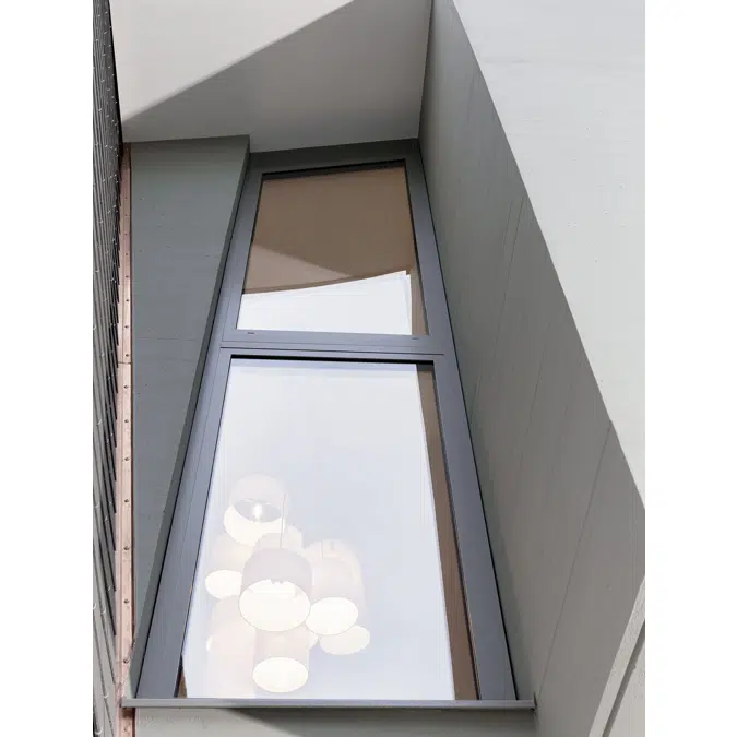 UNILUX ModernLine - wood-alu window & balcony door tilt & turn, single leaf