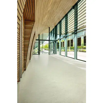 billede til Compact linoleum resilient flooring