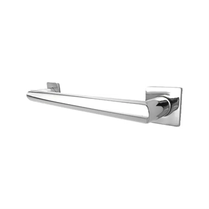 Blended 8000 Series Decorative ADA Grab Bars - Bright Polished - 12", 16", 18", 24", 30", 36", 42", 48"