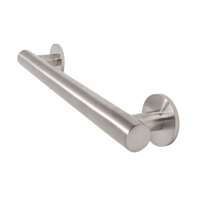 Balance 6000 Series Decorative ADA Grab Bars - Satin Stainless - 12", 16", 18", 24", 30", 36", 42", 48" 