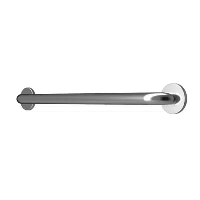 画像 Clench 5000 Series Standard ADA Grab Bars - Bright Polished  - 12", 16", 18", 24", 30", 36", 42", 48"