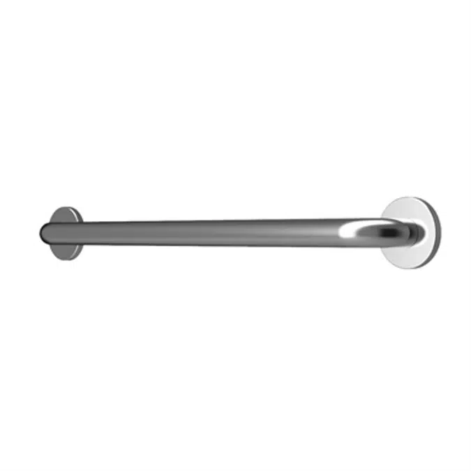 Clench 5000 Series Standard ADA Grab Bars - Bright Polished  - 12", 16", 18", 24", 30", 36", 42", 48"