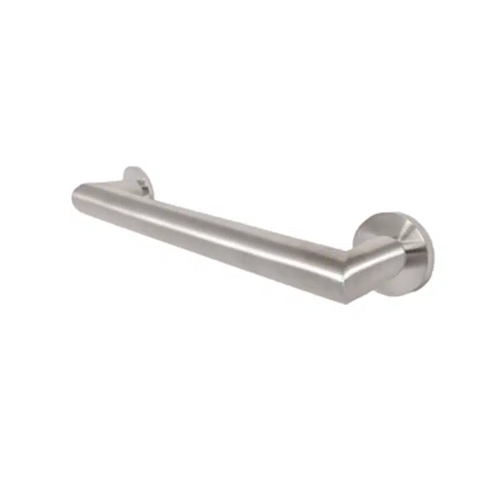 Fusion 7000 Series Decorative ADA Grab Bars -  Satin Stainless - 12", 16", 18", 24", 30", 36", 42", 48"