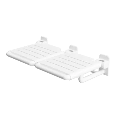 ADA Nylon Bench Shower Seats Cantilevered - White için görüntü