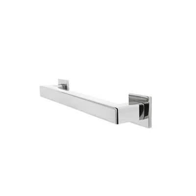 画像 Squared 8000 Series Decorative ADA Grab Bars - Bright Polished - 12", 16", 18", 24", 30", 36", 42", 48"