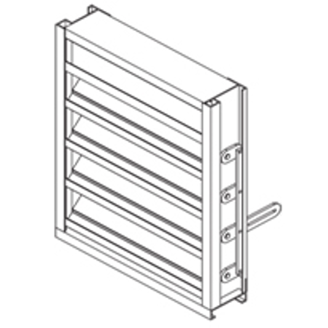 Bim Objects Free Download Extruded Aluminum Louver 4 Deep 45 Deg