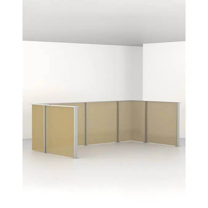 Iltuo Cantilevered U Partitions - 200.102