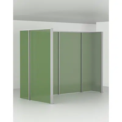 imagen para Iltuo Cantilevered L Partitions - 200.101