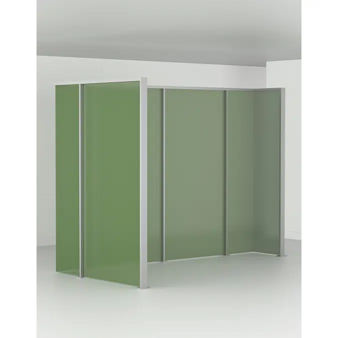 Iltuo Cantilevered L Partitions - 200.101