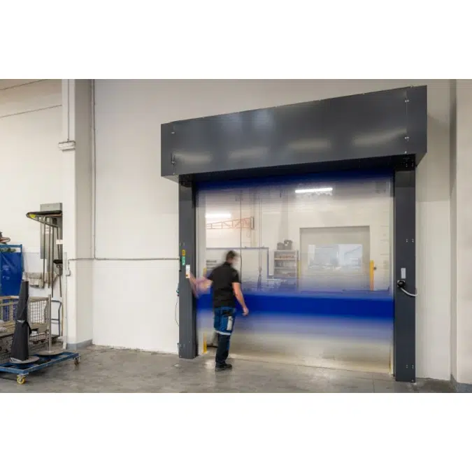 NEW: EFA-STR-L FLEX max. 4500 x 5100mm (door type 330, 331, 332) High-speed Spiral Door 