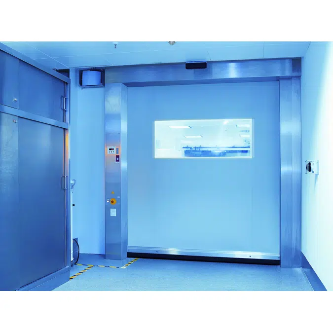 EFA-SRT® L CR max. 3500 x 3500mm (door type 254, 678, 679) Special Door Cleanroom 