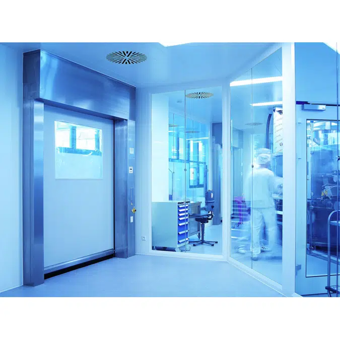 EFA-SRT® L CR max. 3500 x 3500mm (door type 254, 678, 679) Special Door Cleanroom 