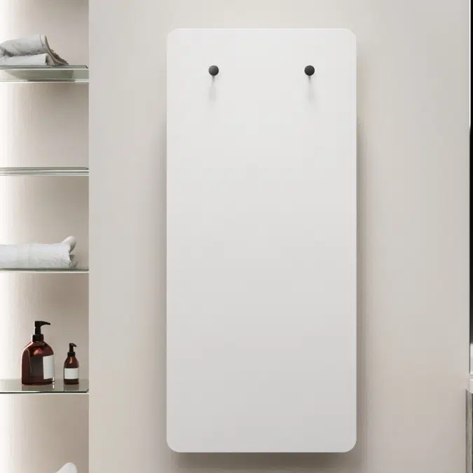 Concrete inertia electric towel dryer radiator FOGO Sintra 1250W Modèle S