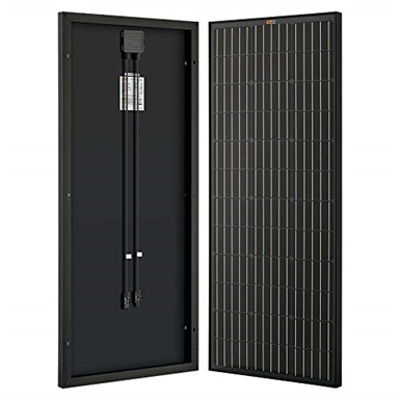 Image for Rich Solar Black 100 Watt 12 Volt Monocrystalline Solar Panel