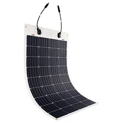 Rich Solar 100 Watt 12 Volt Flexible Monocrystalline Solar Panel için görüntü