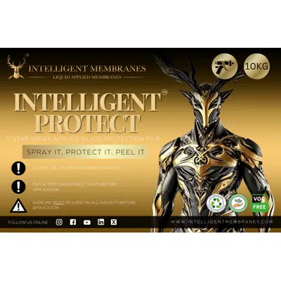 Obrázek pro Intelligent Protect Spray Applied Glass Protection Film