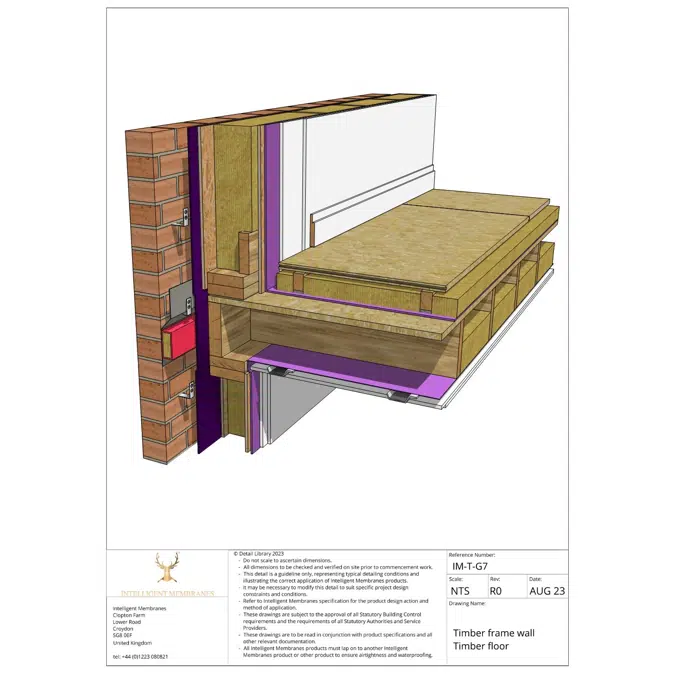 BIM objects - Free download! Airtight Liquid Vapour Control - Passive  Purple Brush