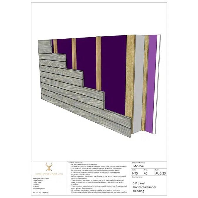 BIM objects - Free download! Liquid Facade Breathable Membrane - Passive  Purple External Spray