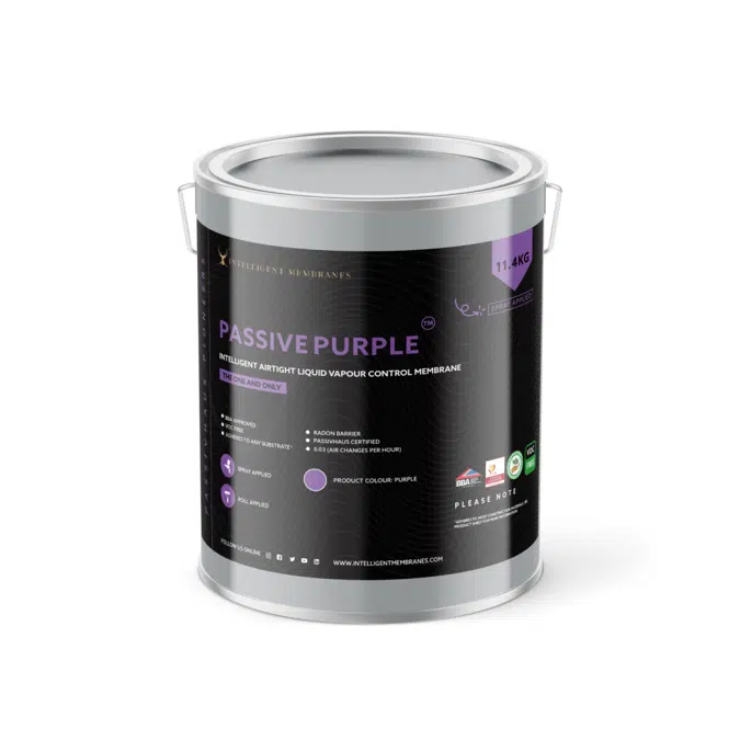 Airtight Liquid Vapour Control - Passive Purple Spray