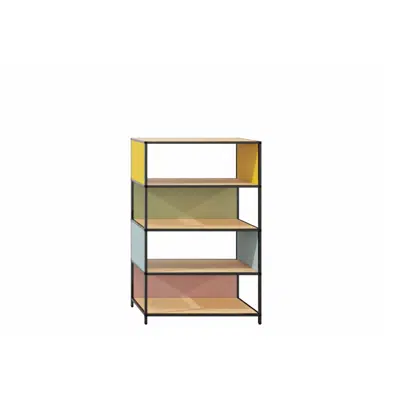 画像 Storage system Cubas Metal shelf 1000x440x1570