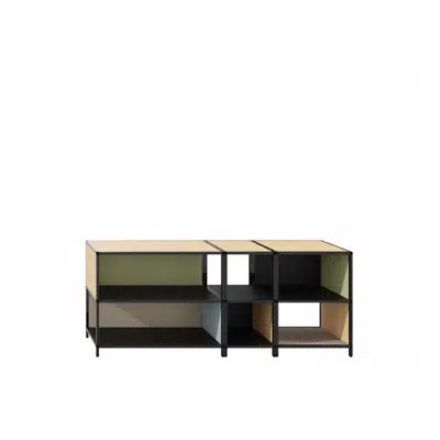 изображение для Storage system Cubas Metal shelf 2000x440x820