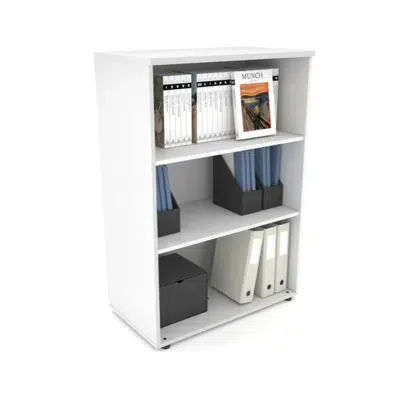 Image for Uniform Medium Open Bookcase [800W x 1170H x 350 & 450D]