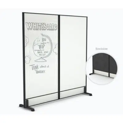 Imagem para Productify Activity Based Partition Screen - Whiteboard/ Acoustic Felt Board}