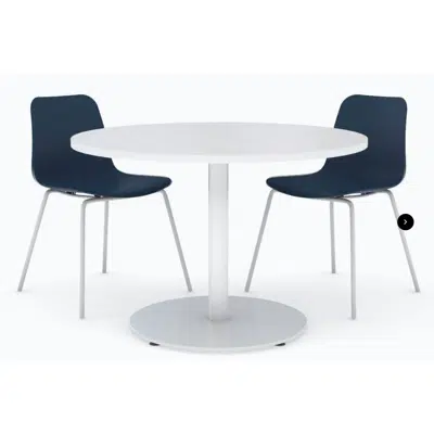 Imagem para Sapphire Disc Base Cafe Table}