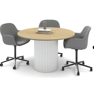 Image for Baobab Circular Base Meeting Round Table 1000 mm