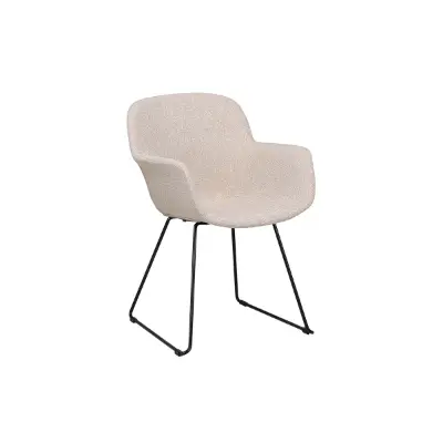 billede til Tommy Upholstered Chair - Sled Base