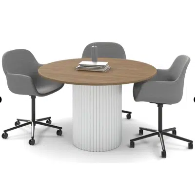 Image for Baobab Circular Base Meeting Round Table 1200 mm