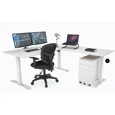 Imagem para Just Right Corner Desk}