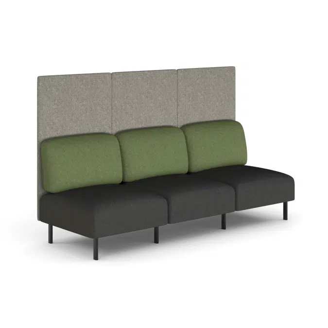 Sona Modular Privacy Sofa Triple Seater Lounge