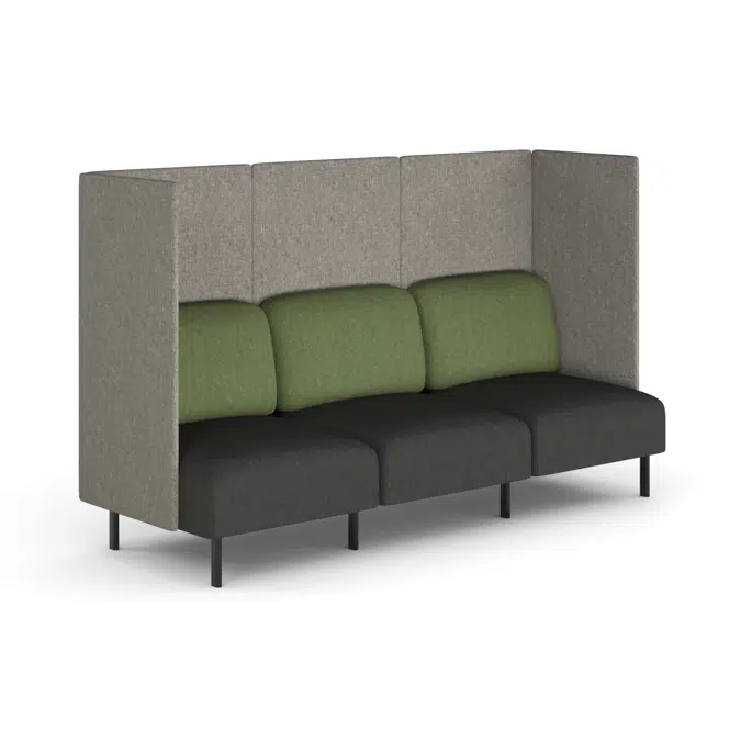 Sona Modular Privacy Sofa Triple Seater Lounge