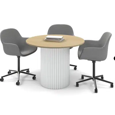 изображение для Baobab Circular Base Meeting Round Table 800 mm