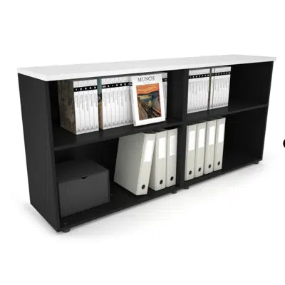 Imagem para Uniform Small Open Bookcase [1600W x 750H X 350 & 450D]}