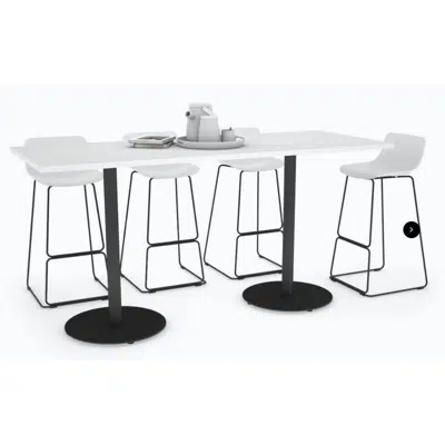 Imagem para Sapphire Disc Base Counter Table}