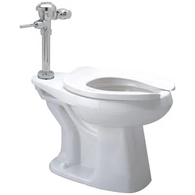 Image for Z.WC4.M Manual Zurn One Floor Mounted Toilet System with 1.28 GPF Flush Valve