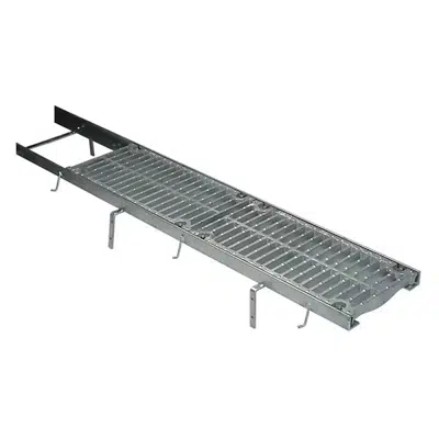 Image for Z712-HDG Frame and Grate System with Galvanized Steel Frame